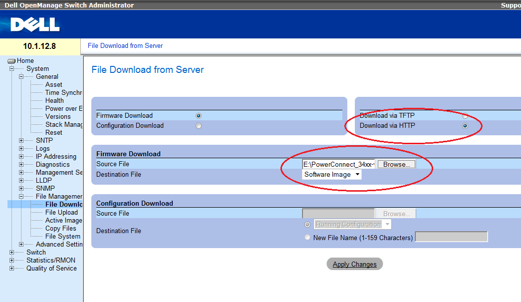 download dell openmanage switch administrator